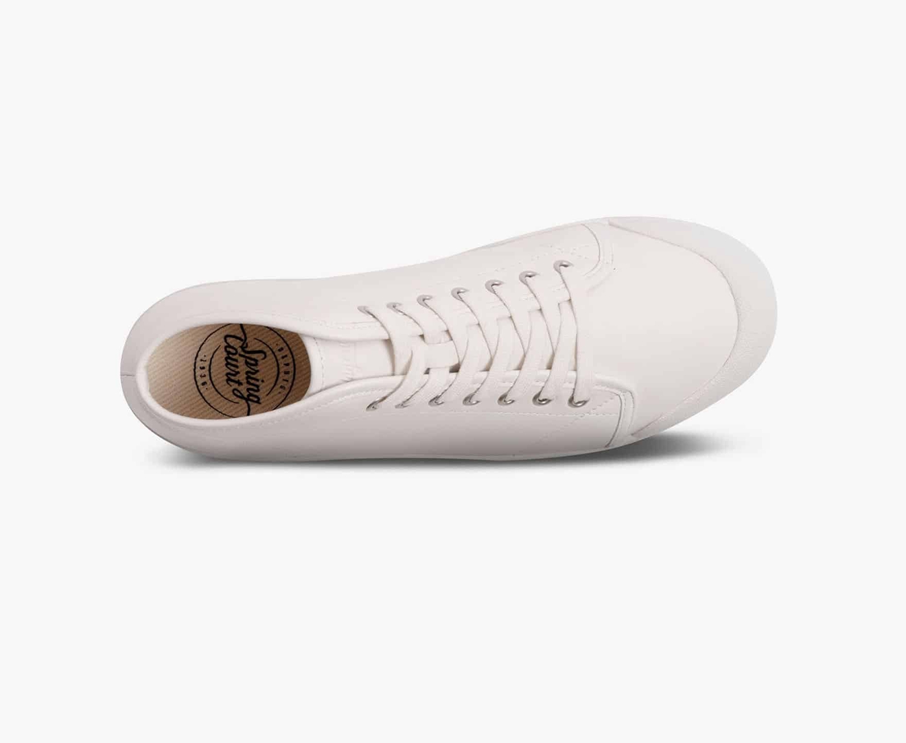 Spring Court B2 SHEEPSKIN Women's Trainers Light Beige | South Africa-76EAYSZVF